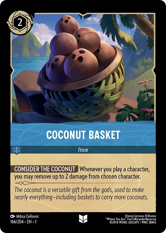 Coconut Basket (166/204) [The First Chapter] | Yard's Games Ltd