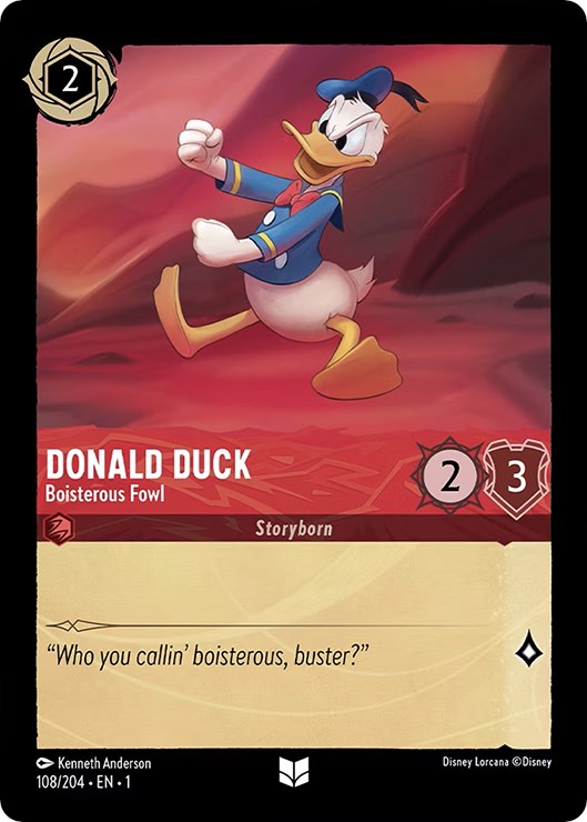 Donald Duck - Boisterous Fowl (108/204) [The First Chapter] | Yard's Games Ltd