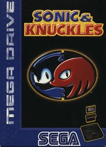 Sonic and Knuckles No Manual, Tatty Box - Mega Drive | Yard's Games Ltd