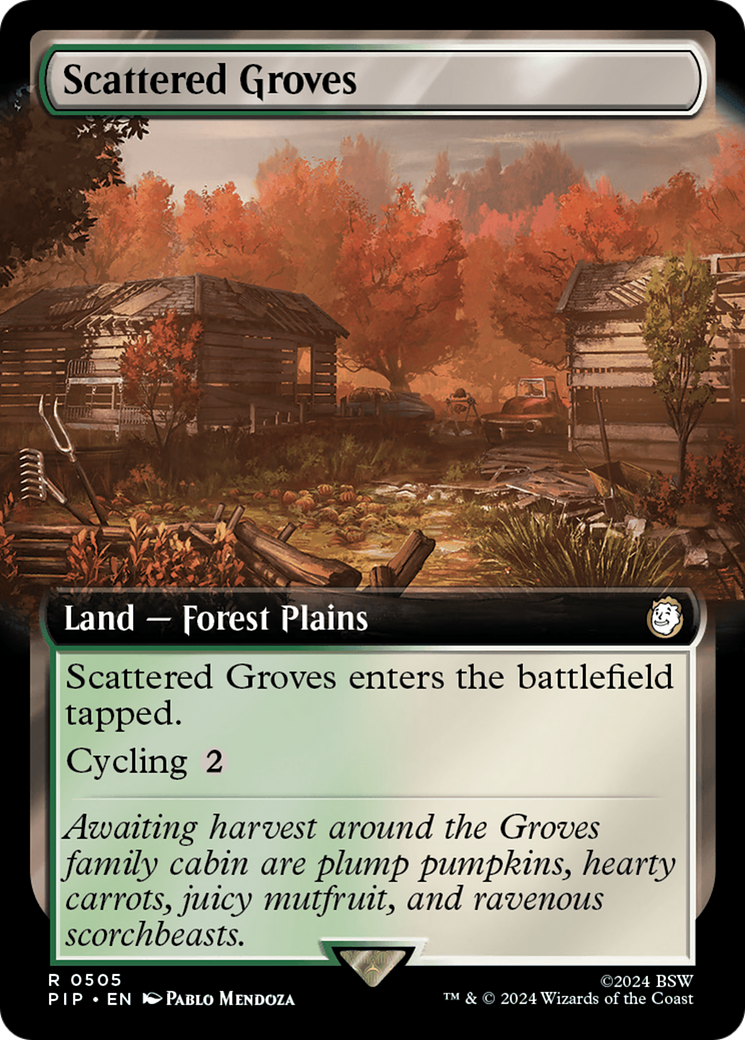 Scattered Groves (Extended Art) [Fallout] | Yard's Games Ltd