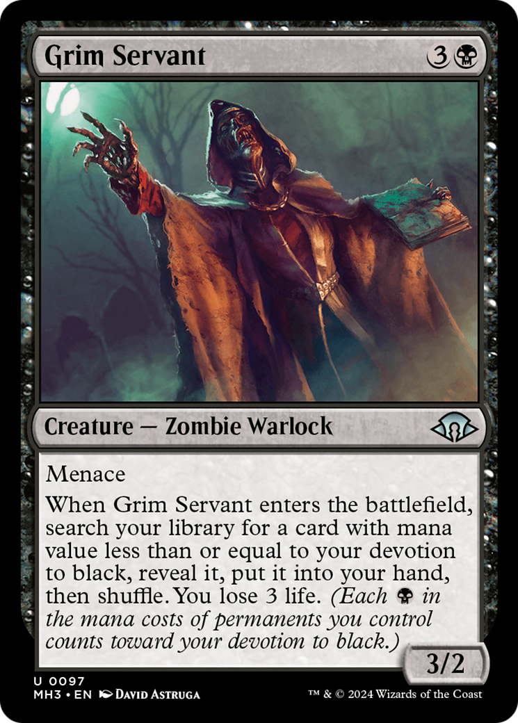 Grim Servant [Modern Horizons 3] | Yard's Games Ltd