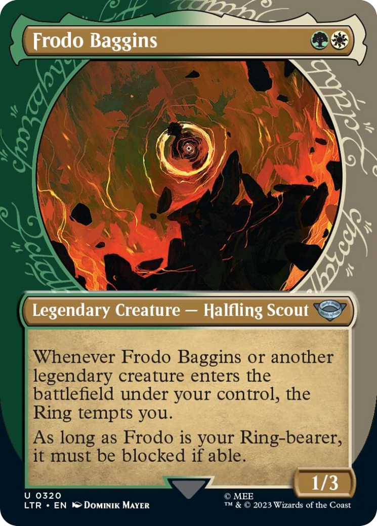 Frodo Baggins (Showcase Ring Frame) [The Lord of the Rings: Tales of Middle-Earth] | Yard's Games Ltd