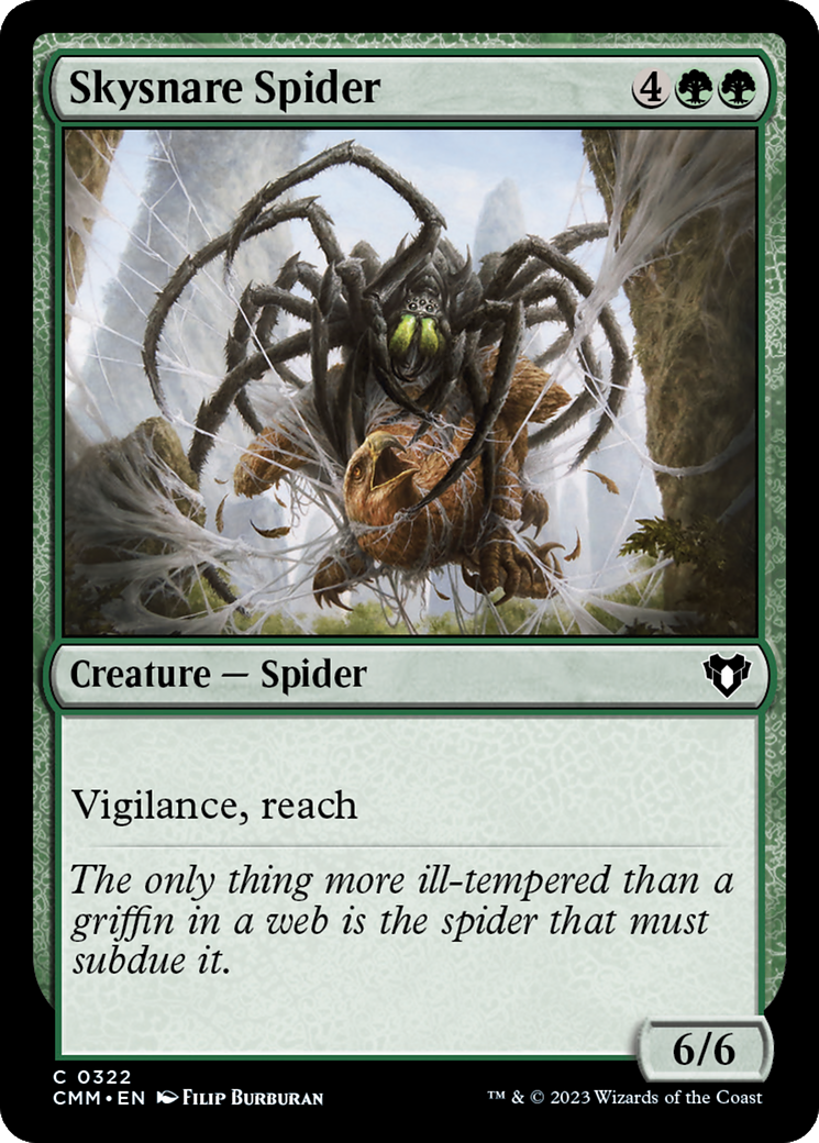 Skysnare Spider [Commander Masters] | Yard's Games Ltd