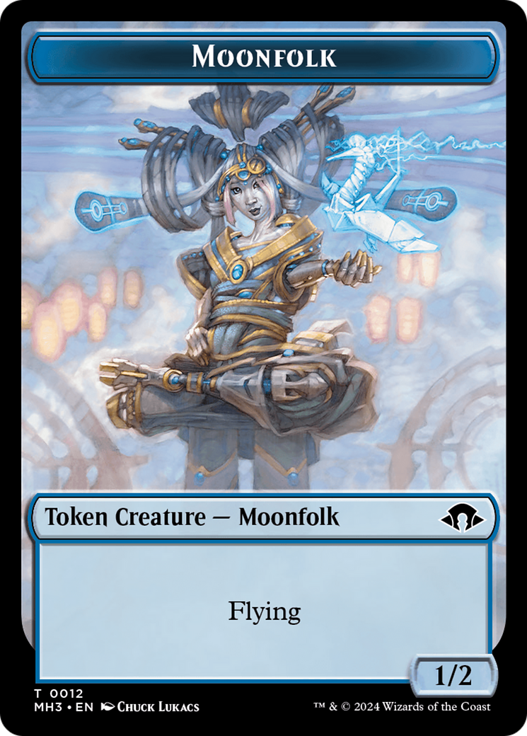 Moonfolk Token [Modern Horizons 3 Tokens] | Yard's Games Ltd