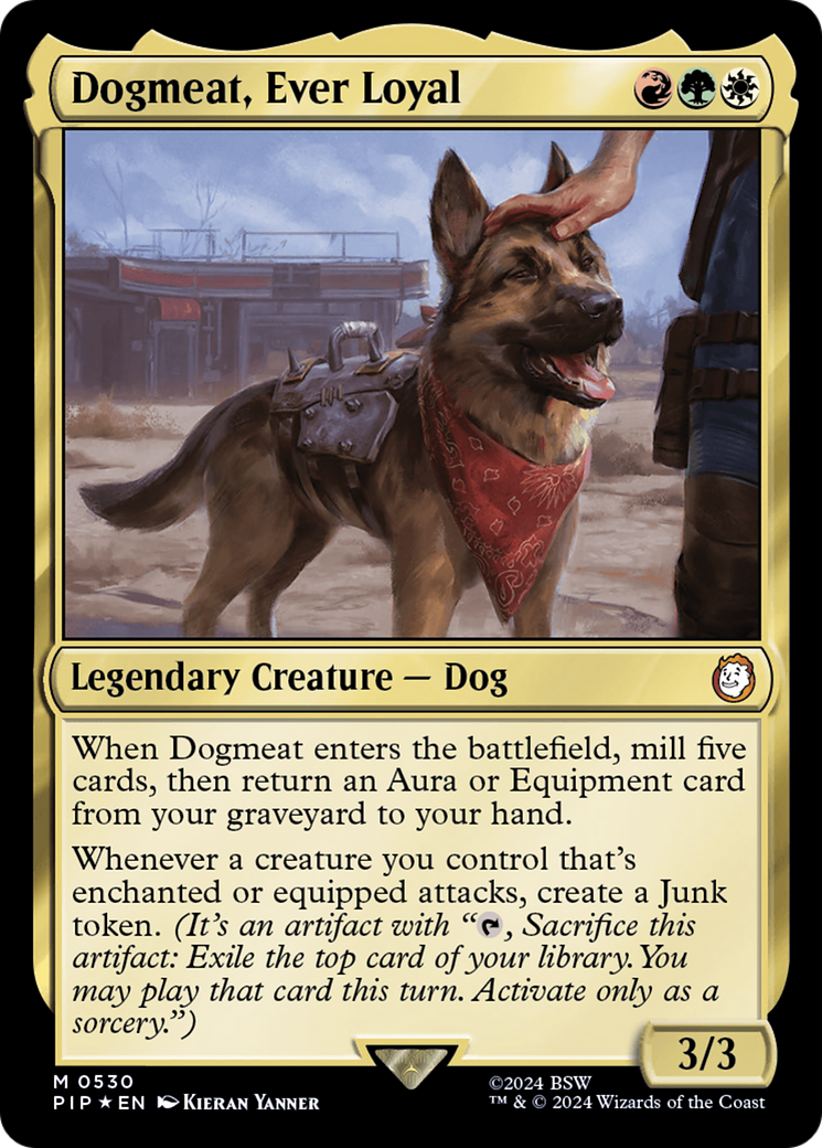 Dogmeat, Ever Loyal (Surge Foil) [Fallout] | Yard's Games Ltd