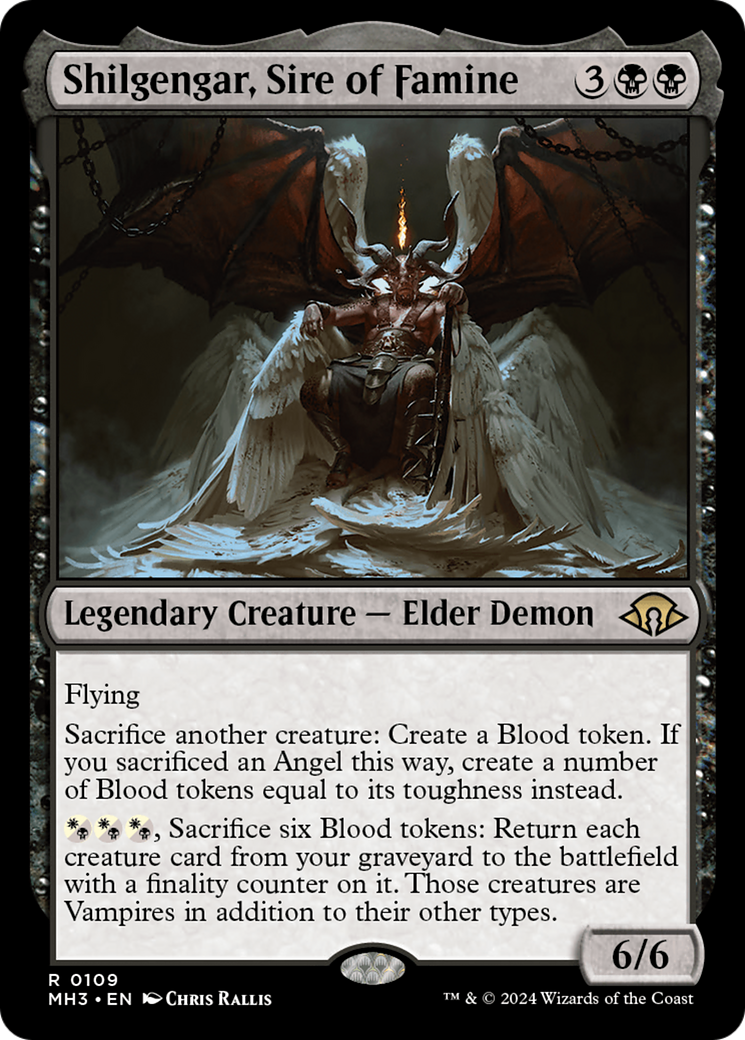 Shilgengar, Sire of Famine [Modern Horizons 3] | Yard's Games Ltd