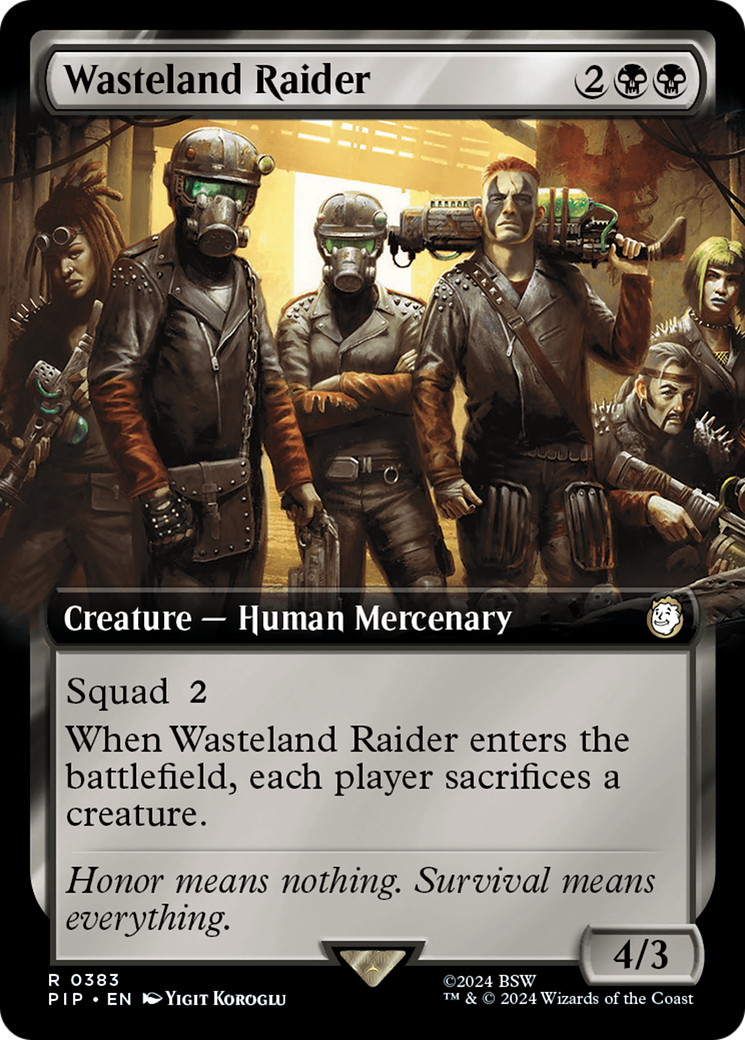 Wasteland Raider (Extended Art) [Fallout] | Yard's Games Ltd