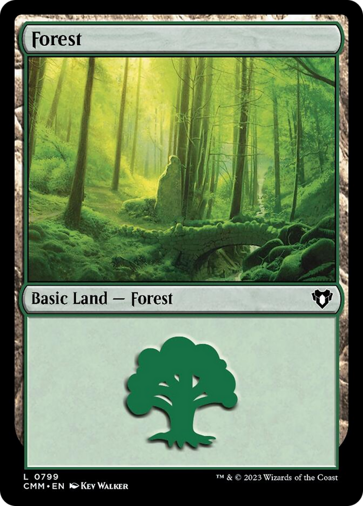 Forest (799) [Commander Masters] | Yard's Games Ltd