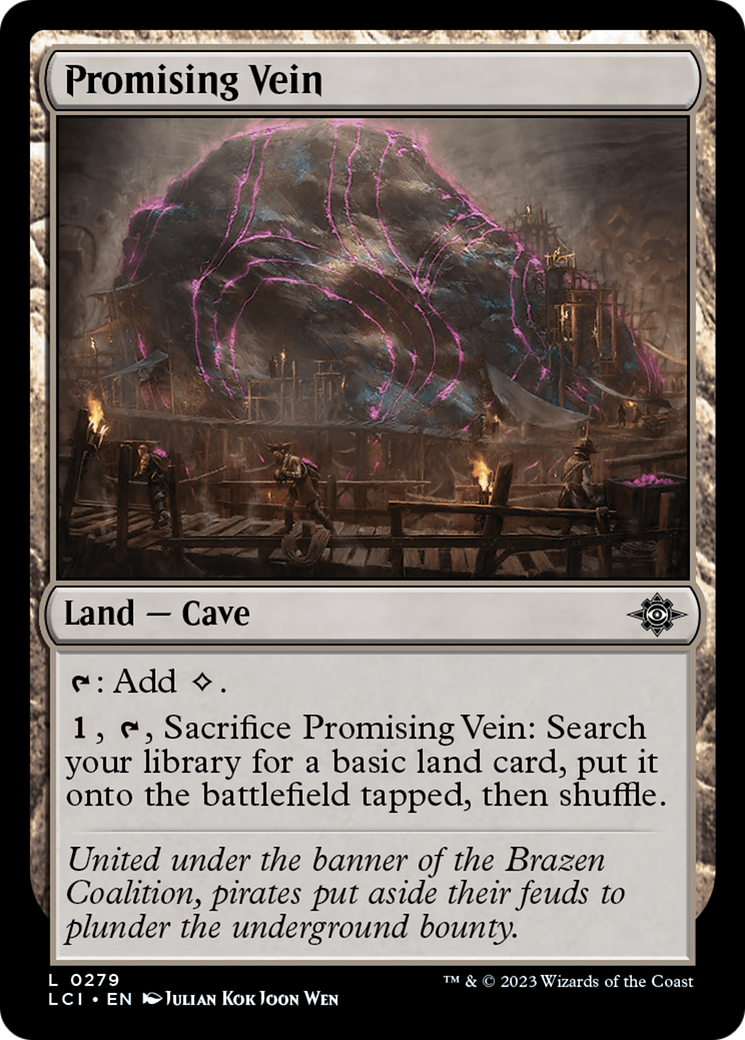 Promising Vein [The Lost Caverns of Ixalan] | Yard's Games Ltd