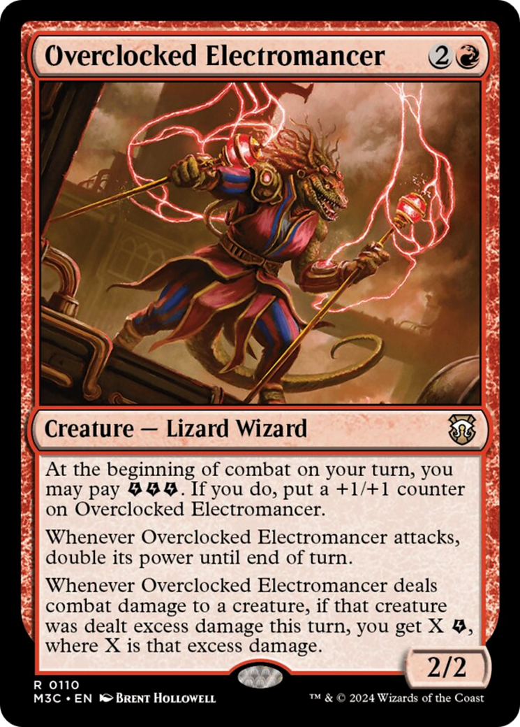 Overclocked Electromancer [Modern Horizons 3 Commander] | Yard's Games Ltd