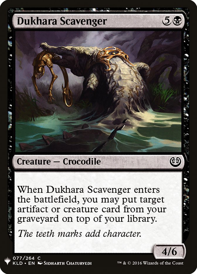 Dukhara Scavenger [Mystery Booster] | Yard's Games Ltd