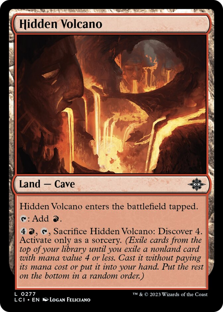 Hidden Volcano [The Lost Caverns of Ixalan] | Yard's Games Ltd