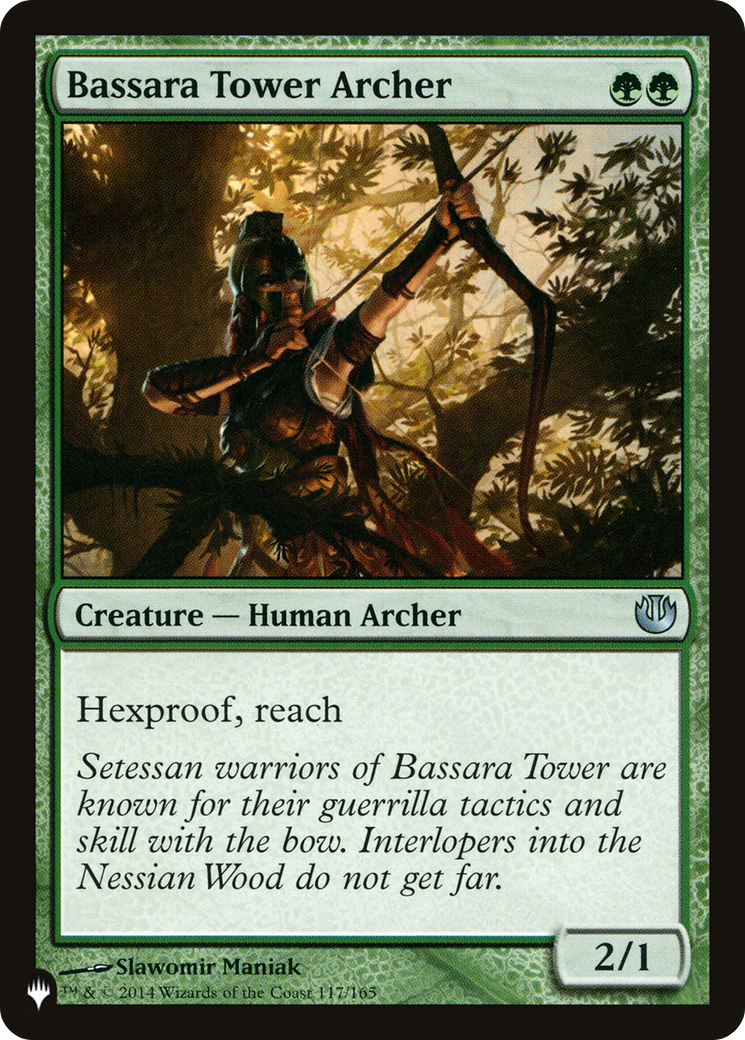 Bassara Tower Archer [The List Reprints] | Yard's Games Ltd