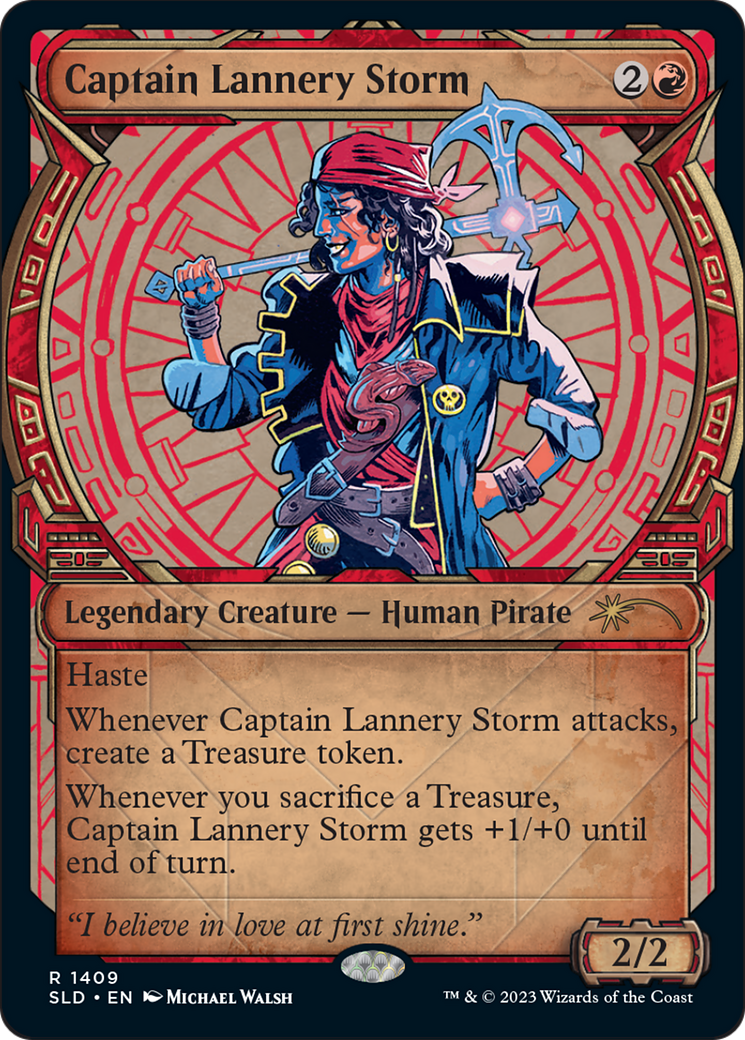 Captain Lannery Storm [Secret Lair Drop Series] | Yard's Games Ltd