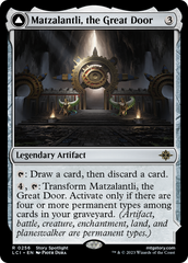 Matzalantli, the Great Door // The Core [The Lost Caverns of Ixalan] | Yard's Games Ltd