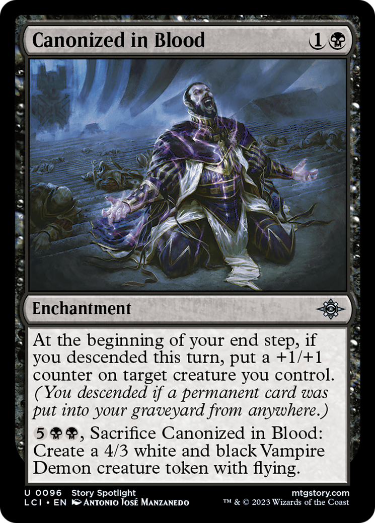 Canonized in Blood [The Lost Caverns of Ixalan] | Yard's Games Ltd