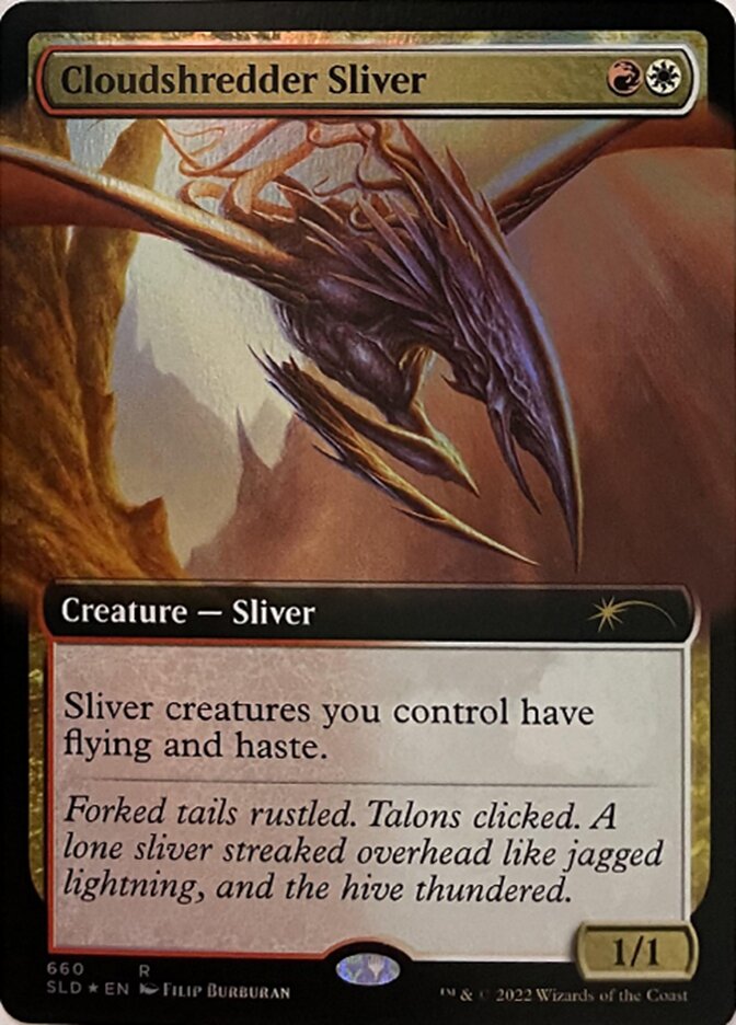 Cloudshredder Sliver (Extended Art) [Secret Lair Drop Promos] | Yard's Games Ltd