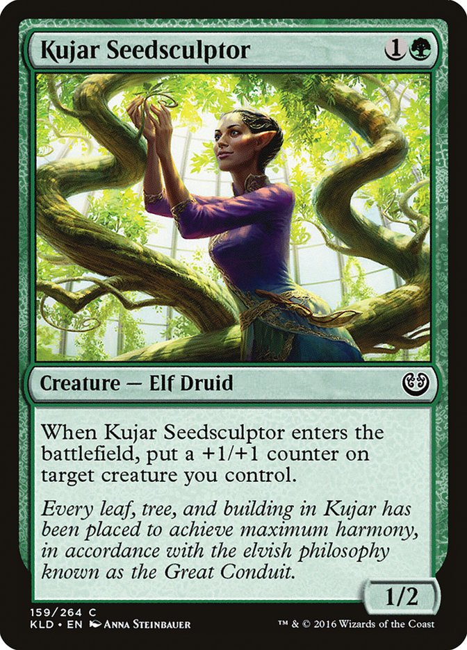 Kujar Seedsculptor [Kaladesh] | Yard's Games Ltd