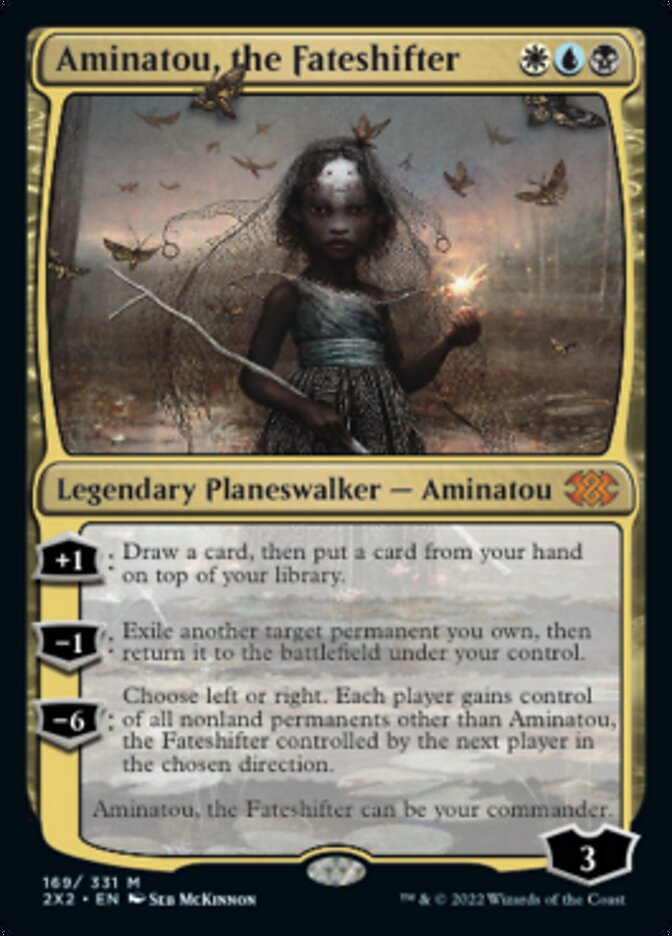 Aminatou, the Fateshifter [Double Masters 2022] | Yard's Games Ltd