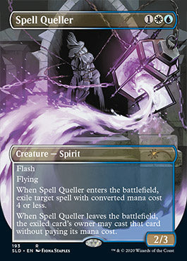 Spell Queller (Borderless) [Secret Lair Drop Series] | Yard's Games Ltd