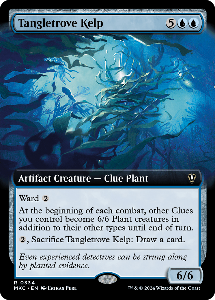 Tangletrove Kelp (Extended Art) [Murders at Karlov Manor Commander] | Yard's Games Ltd