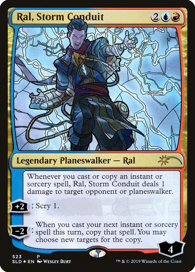 Ral, Storm Conduit (Stained Glass) [Secret Lair Drop Promos] | Yard's Games Ltd