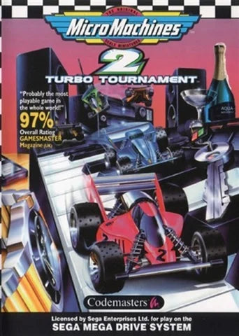 Micro Machines 2 Turbo Tournament Boxed - Mega Drive | Yard's Games Ltd