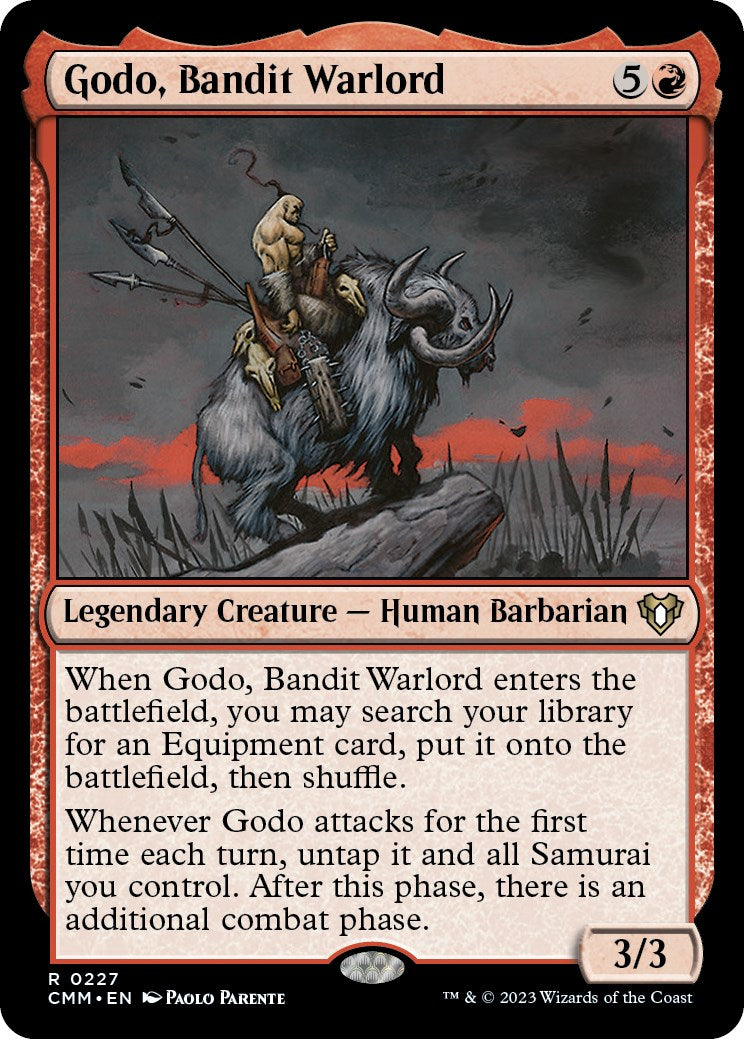 Godo, Bandit Warlord [Commander Masters] | Yard's Games Ltd