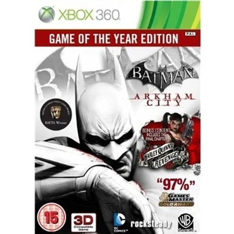 Batman Arkham City Game of the Year - Xbox 360 | Yard's Games Ltd