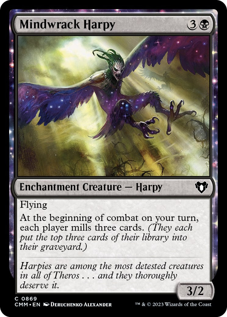Mindwrack Harpy [Commander Masters] | Yard's Games Ltd