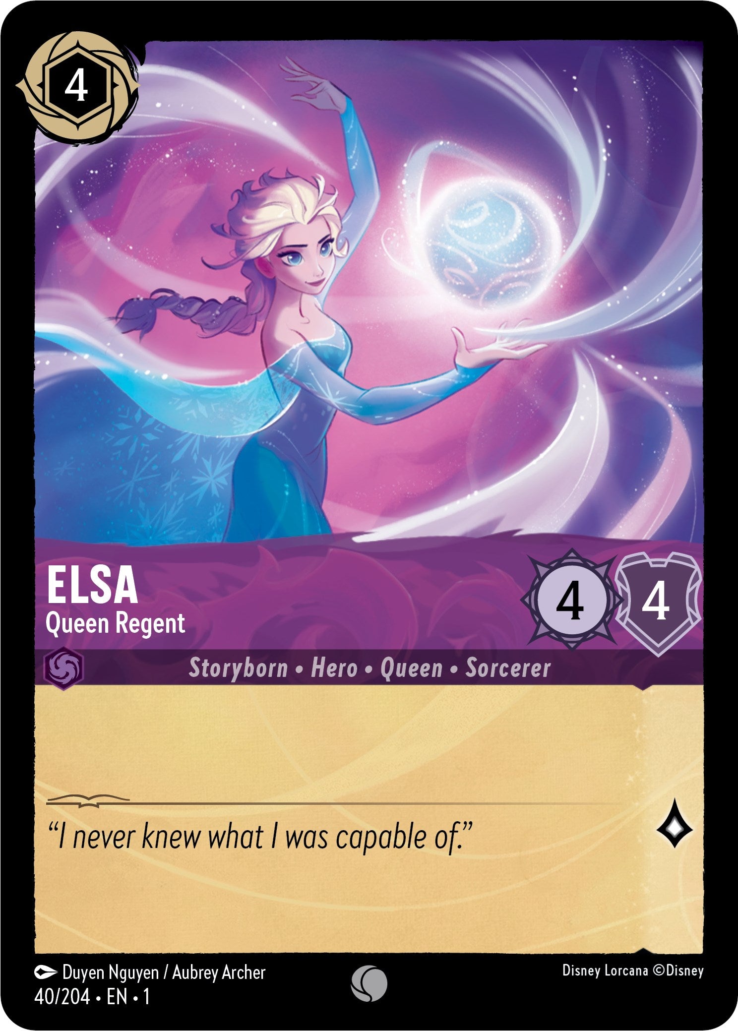 Elsa - Queen Regent (40/204) [The First Chapter] | Yard's Games Ltd