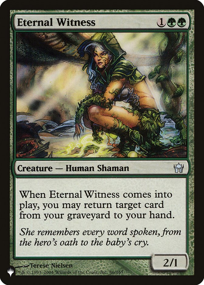 Eternal Witness [The List] | Yard's Games Ltd