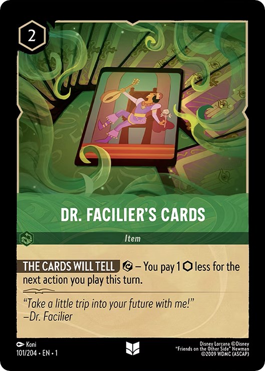 Dr. Facilier's Cards (101/204) [The First Chapter] | Yard's Games Ltd