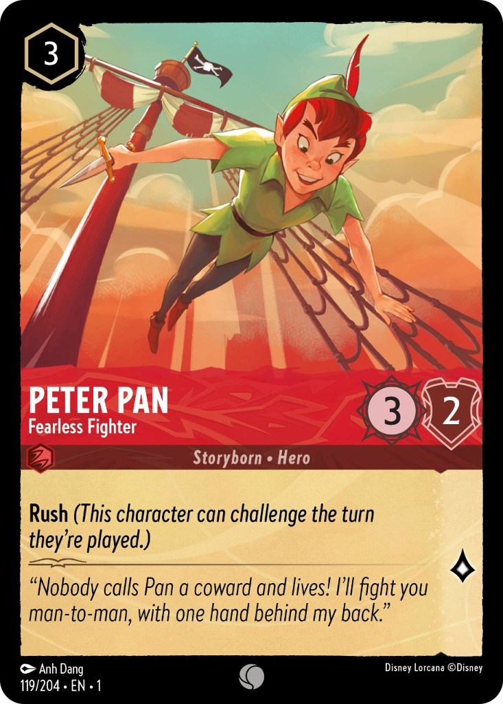 Peter Pan - Fearless Fighter (119/204) [The First Chapter] | Yard's Games Ltd