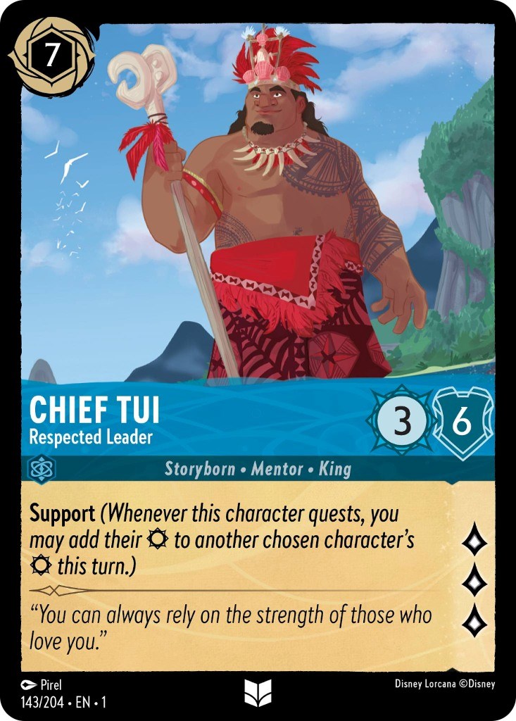 Chief Tui - Respected Leader (143/204) [The First Chapter] | Yard's Games Ltd