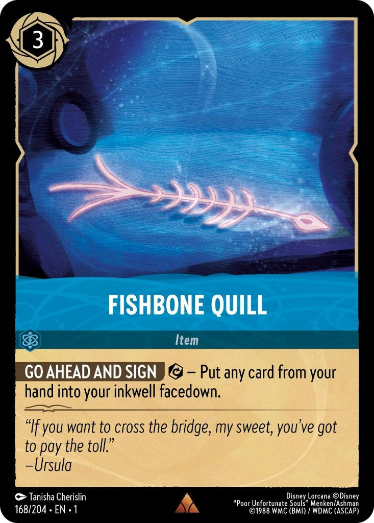 Fishbone Quill (168/204) [The First Chapter] | Yard's Games Ltd