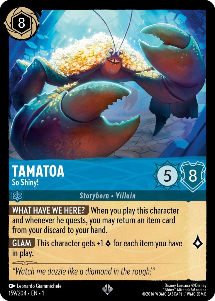 Tamatoa - So Shiny! (159/204) [The First Chapter] | Yard's Games Ltd