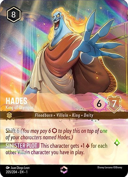 Hades - King of Olympus (Enchanted) (205/204) [The First Chapter] | Yard's Games Ltd