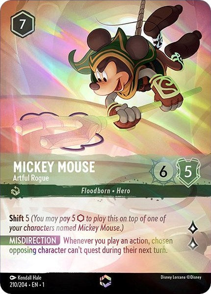 Mickey Mouse - Artful Rogue (Enchanted) (210/204) [The First Chapter] | Yard's Games Ltd