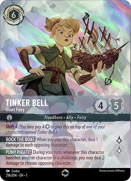 Tinker Bell - Giant Fairy (Enchanted) (216/204) [The First Chapter] | Yard's Games Ltd