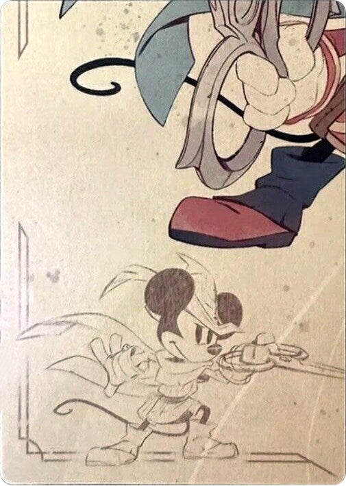 Mickey Mouse - Brave Little Tailor Puzzle Insert (Bottom Left) [The First Chapter] | Yard's Games Ltd