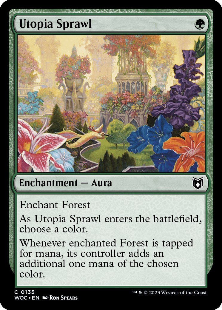 Utopia Sprawl [Wilds of Eldraine Commander] | Yard's Games Ltd