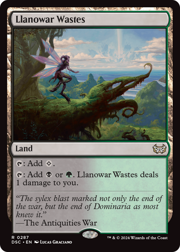 Llanowar Wastes [Duskmourn: House of Horror Commander] | Yard's Games Ltd