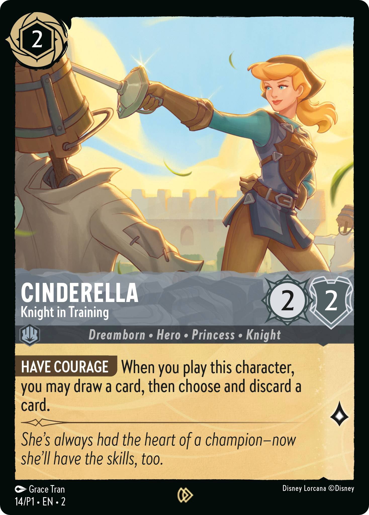 Cinderella - Knight in Training (14) [Promo Cards] | Yard's Games Ltd