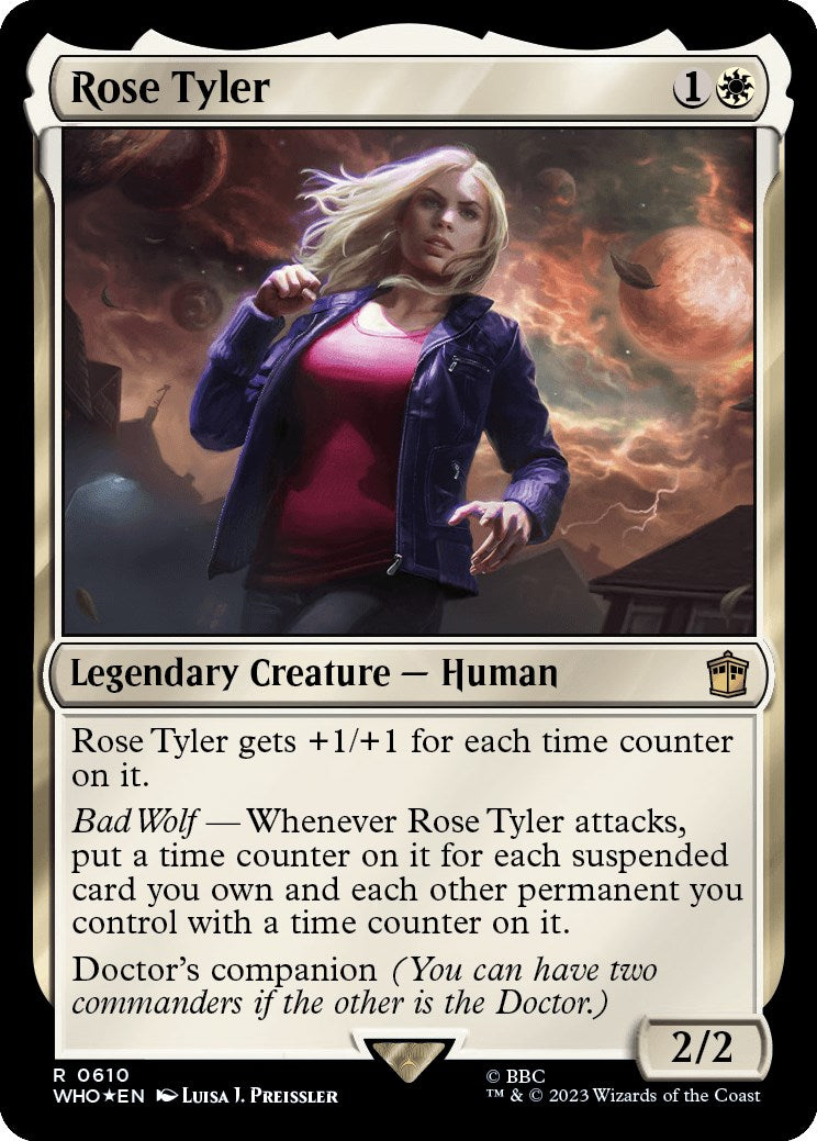 Rose Tyler (Surge Foil) [Doctor Who] | Yard's Games Ltd