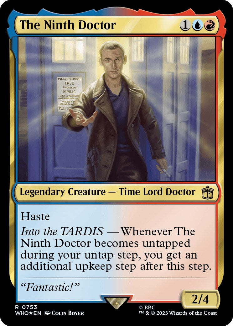 The Ninth Doctor (Surge Foil) [Doctor Who] | Yard's Games Ltd