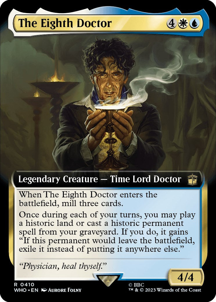 The Eighth Doctor (Extended Art) [Doctor Who] | Yard's Games Ltd