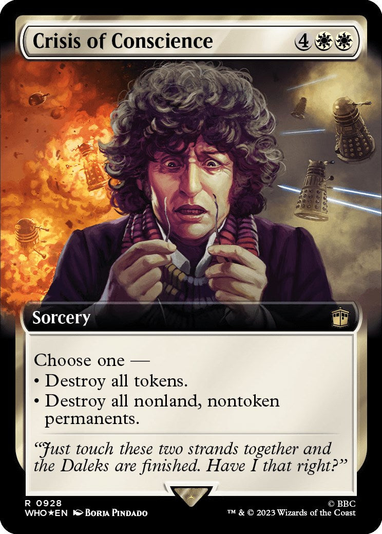 Crisis of Conscience (Extended Art) (Surge Foil) [Doctor Who] | Yard's Games Ltd