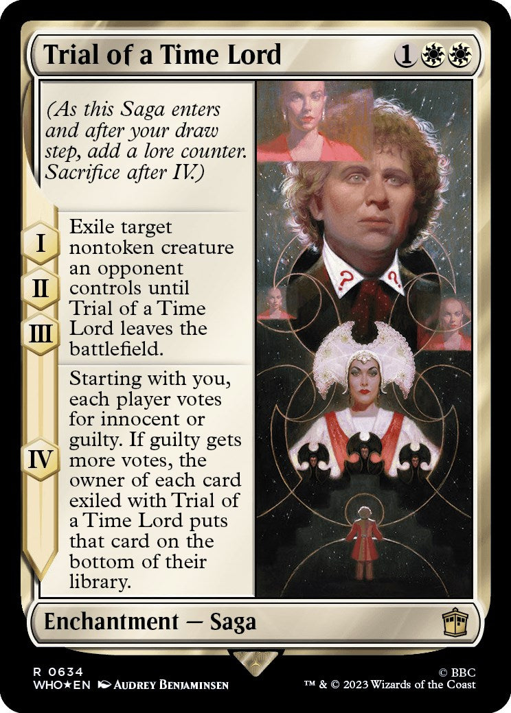 Trial of a Time Lord (Surge Foil) [Doctor Who] | Yard's Games Ltd