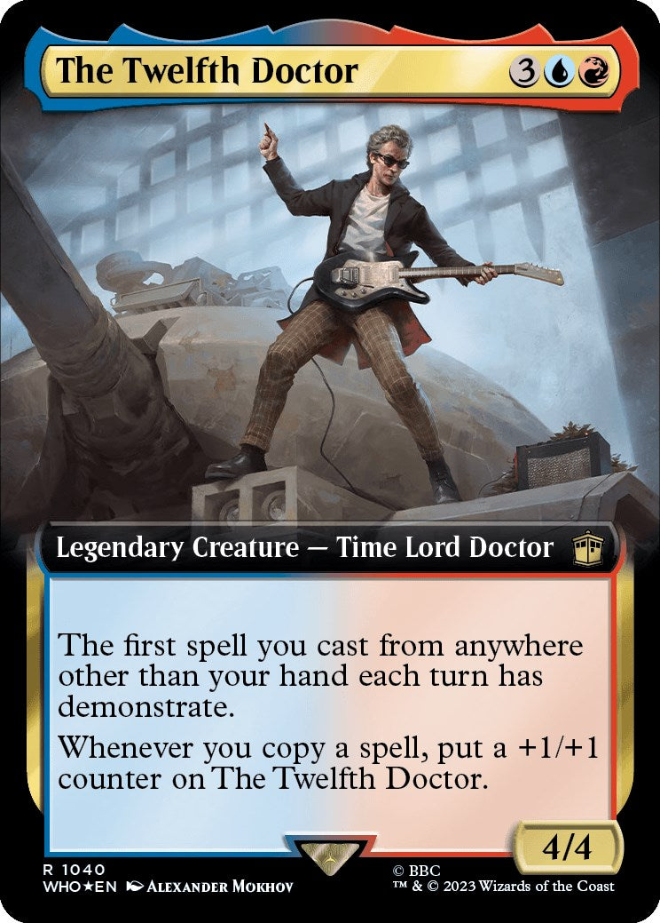 The Twelfth Doctor (Extended Art) (Surge Foil) [Doctor Who] | Yard's Games Ltd